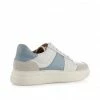 Shoe The Bear Stb Valda Sneaker Suede Leather - White/blue
