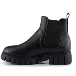 Shoe The Bear Rebel Chelsea Warm Leather Low Black Boot