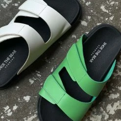 Shoe The Bear Fern Leather Sandal - Green