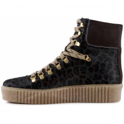 Shoe The Bear Agda Grey Leopard Boots