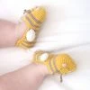 Albetta Crochet Baby Bee Booties