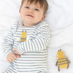 Albetta Crochet Bee Babygro