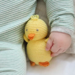 Albetta Crochet Charly Chick Rattle Toy