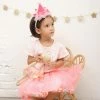 Albetta Neon Pink Net Pompom Tutu 2 Albetta Neon Pink Net Pompom Tutu