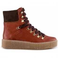 Shoe The Bear Agda Red Brown Hiking Boot