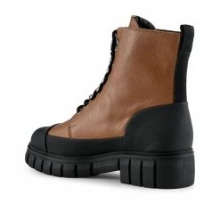 Shoe The Bear Rebel Lace Boot Tan