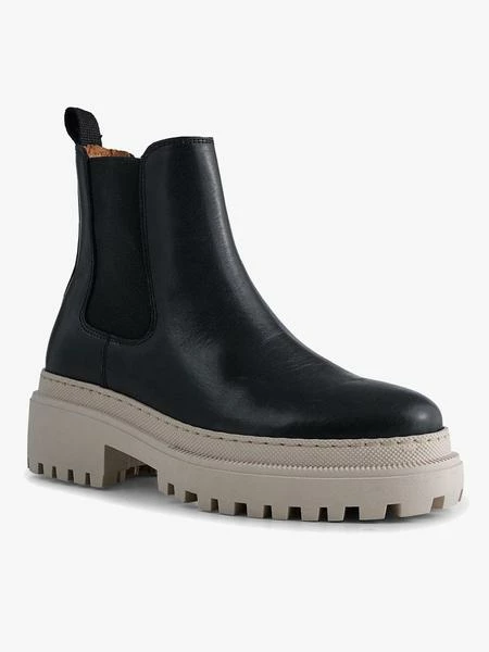 Shoe The Bear Iona Chelsea Boots Black Beige 3 Shoe The Bear Iona Chelsea Boots Black Beige