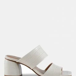 Shoe The Bear Runa Mule Off White Croco 11 Shoe The Bear Runa Mule Off White Croco