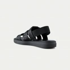 Shoe The Bear Black Brenna Fishermann Sandal