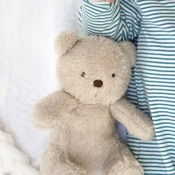 Albetta Cute Oatmeal Bear Fur Toy