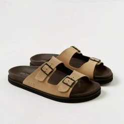 Shoe The Bear Luma Taupe Luma Strap Sandal