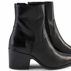 Shoe The Bear Black Georgia Leather Boots