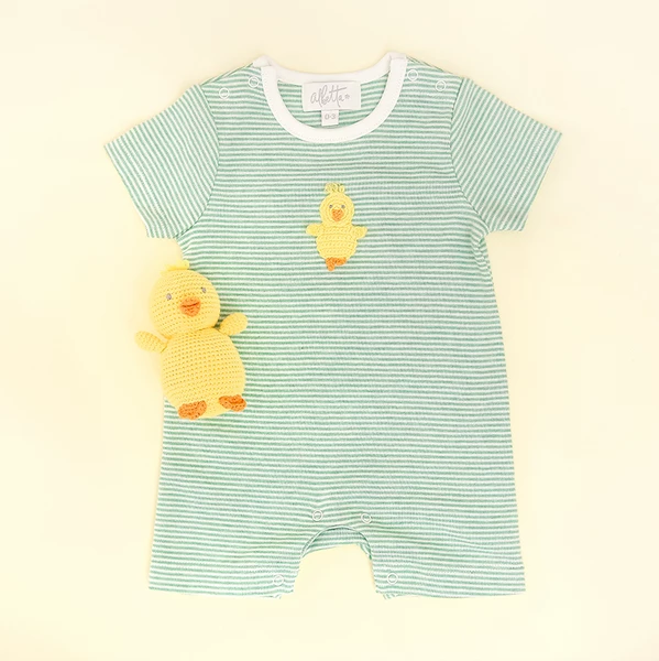 Albetta Crochet Charly Chick Romper 3 Albetta Crochet Charly Chick Romper