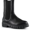 Shoe The Bear Rebel Chelsea High Black Leather Boot