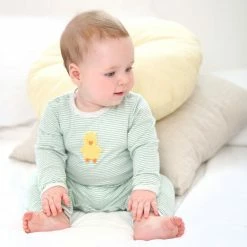 Albetta 6 to 12m Crochet Chick Babygrow Romper