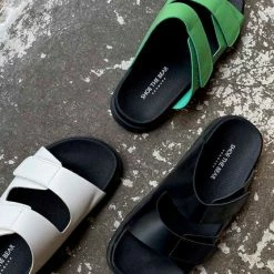 Shoe The Bear Fern Leather Sandals - Green