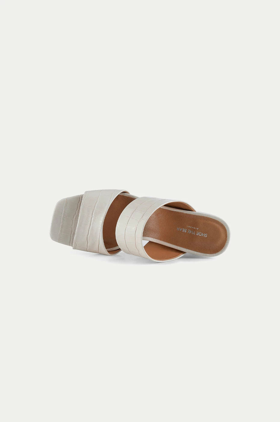 Shoe The Bear Off White Croco Runa Mule 3 Shoe The Bear Off White Croco Runa Mule