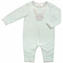 Albetta Bunny Towelling Babygrow
