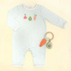 Albetta Crochet Three Veggies Babygro 5 Albetta Crochet Three Veggies Babygro