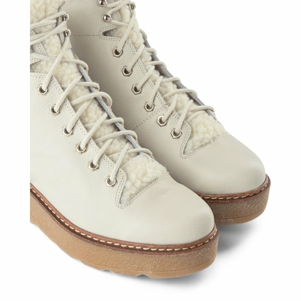 Shoe The Bear Bex Leather Boot In White 4 Shoe The Bear Bex Leather Boot In White