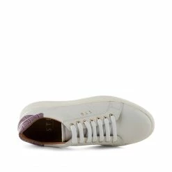 Shoe The Bear White and Lavender Valda Shoes