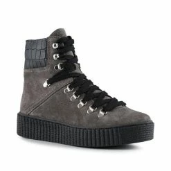 Shoe The Bear Agda Suede Boots Dark Grey