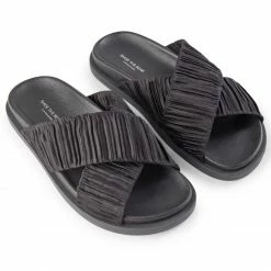 Shoe The Bear Ivy Black Cross T Mule