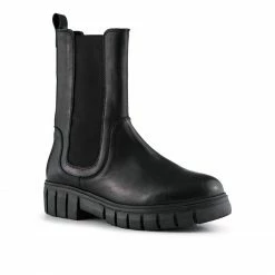 Shoe The Bear Black Rebel Chelsea High Boot