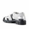 Shoe The Bear Alva Fisherman Leather Sandal White