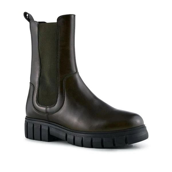 Shoe The Bear Rebel Chelsea High Leather Boot Khaki 3 Shoe The Bear Rebel Chelsea High Leather Boot Khaki