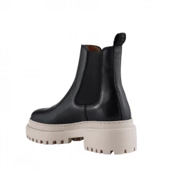 Shoe The Bear Iona Chelsea Boot Black Beige