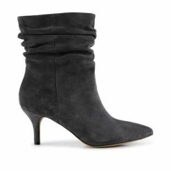 Shoe The Bear Agnete Slouchy Suede Boot - Grey