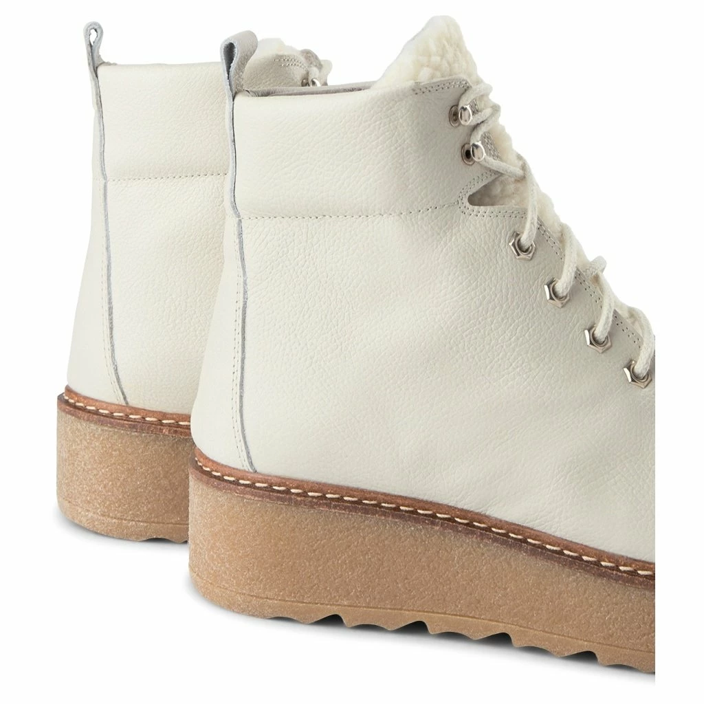 Shoe The Bear Bex Leather Boot In White 5 Shoe The Bear Bex Leather Boot In White