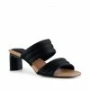 Shoe The Bear Sylvi Padded Strap Black Satin