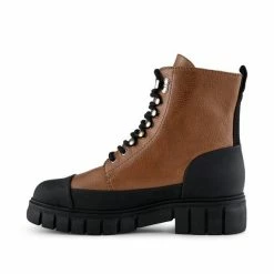 Shoe The Bear Rebel Lace Boot Tan