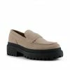 Shoe The Bear Iona Saddle Loafer Taupe