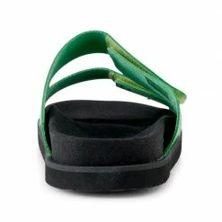 Shoe The Bear Fern Velcro Slider In Green