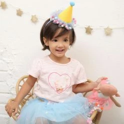 Albetta Blue Net Pompom Tutu