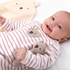 Albetta Tutina Con Dettaglio Alluncinetto Orso