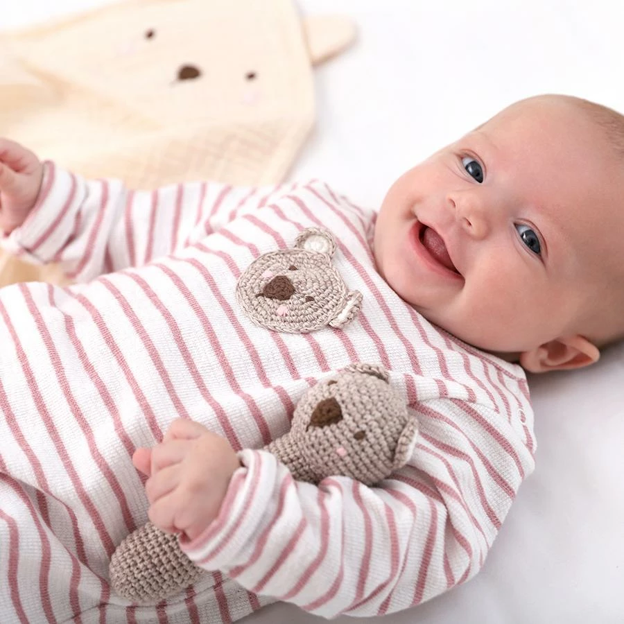 Albetta Tutina Con Dettaglio Alluncinetto Orso 3 Albetta Tutina Con Dettaglio Alluncinetto Orso