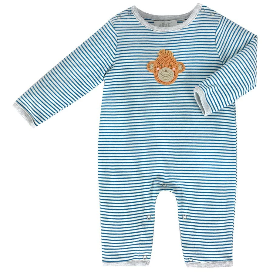 Albetta Tutina Con Dettaglio Alluncinetto Scimmietta 3 Albetta Tutina Con Dettaglio Alluncinetto Scimmietta