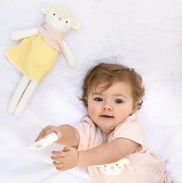 Albetta Mummy Sheep Towelling Toy 3 Albetta Mummy Sheep Towelling Toy