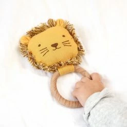 Albetta Sonaglio In Mussola Bio Realizzato A Mano Leone