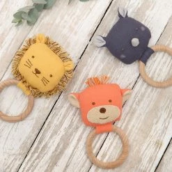 Albetta Sonaglio In Mussola Bio Realizzato A Mano Leone