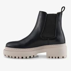 Shoe The Bear Iona Chelsea Boots Black Beige 7 Shoe The Bear Iona Chelsea Boots Black Beige