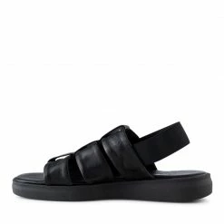Shoe The Bear Black Brenna Fishermann Sandals
