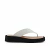 Shoe The Bear Astrid Thong Sandal - White Croc