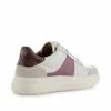 Shoe The Bear Valda Sneaker Suede Leather - White/lavender Multi