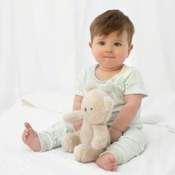 Albetta Cute Oatmeal Bear Fur Toy