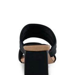 Shoe The Bear Sylvi Padded Strap Black Satin